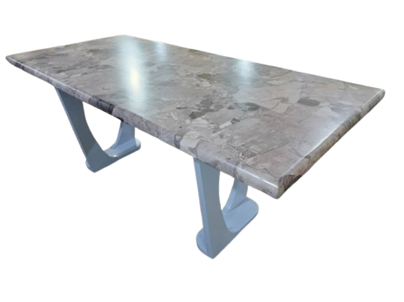 TABLE SALLE A MANGER COTONOU EFFET MARBRE TSM-COT85185M