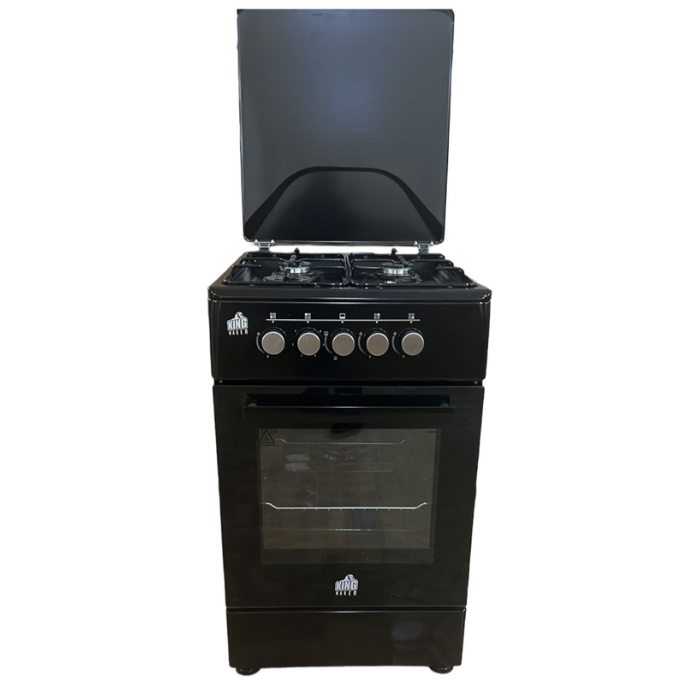 Cuisinière 4 foyers a gaz noire CUIS-T5401G/N